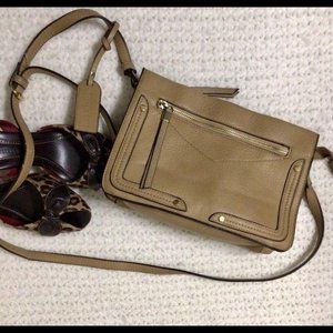 Sole Society Faux Leather Crossbody Handbag